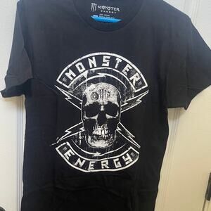 monster energy skull tshirt new in pckg sz S